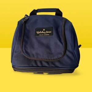 RARE Vintage Holiday Inn Logo MemorabiliaToiletry Bag New Old Stock From Movie.